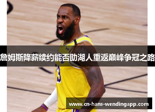 詹姆斯降薪续约能否助湖人重返巅峰争冠之路